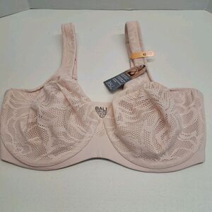 Bali Coolest Smoothing Underwire Minimizer Bra 42DD